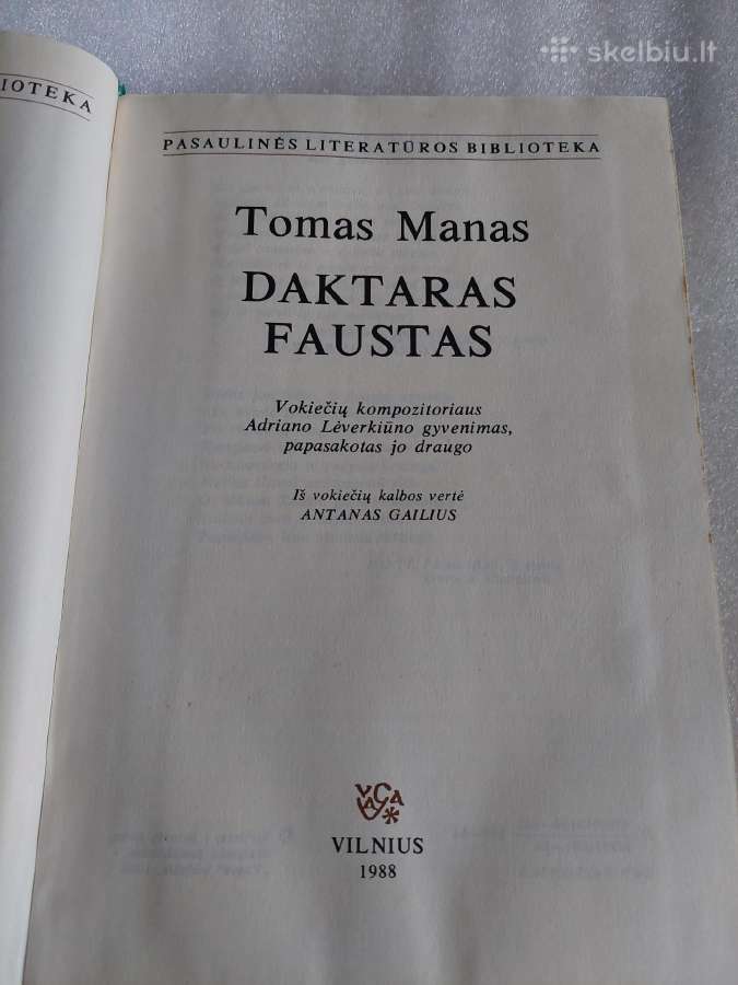 Daktaras Faustas - nuotraukos Nr. 2