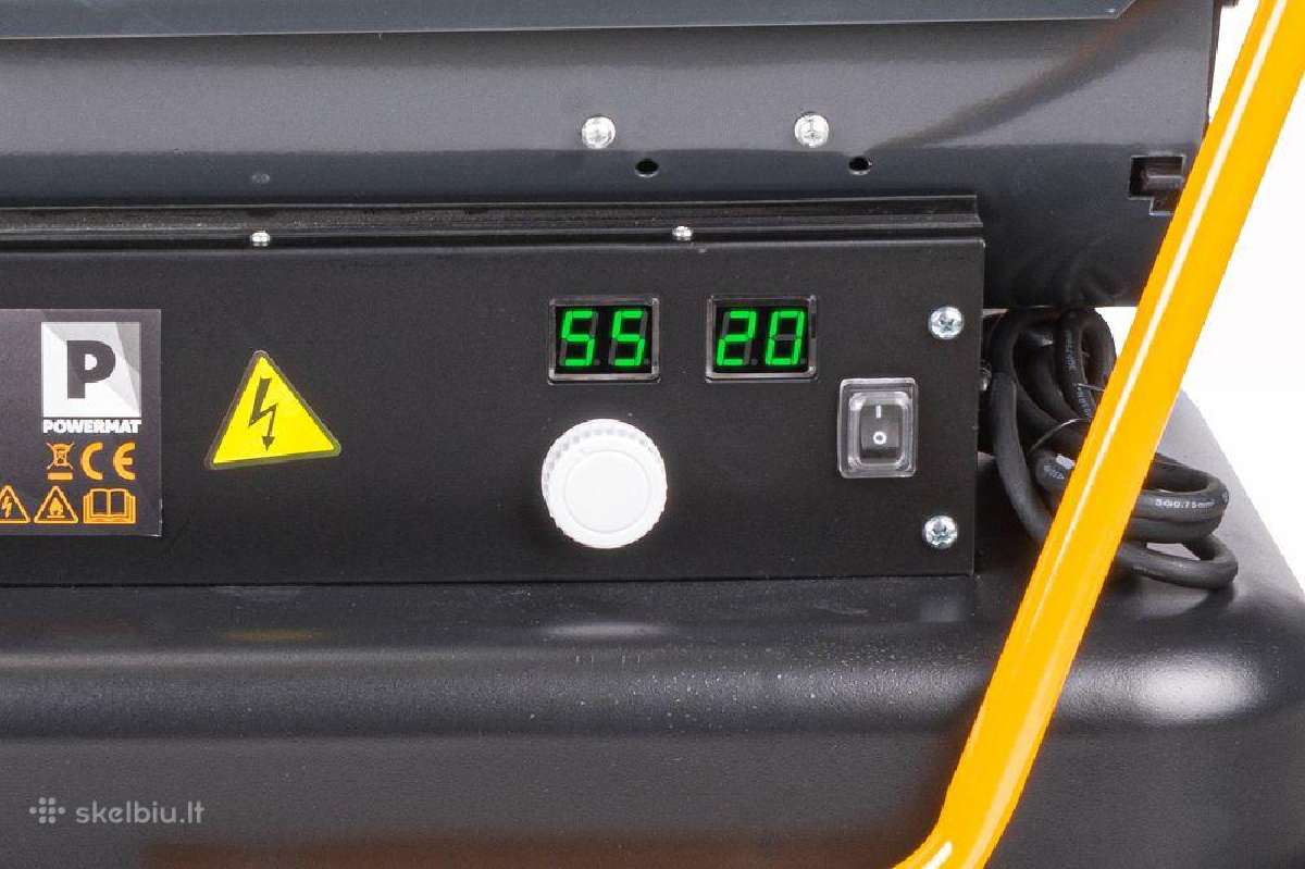 Dyzelinis šildytuvas degimo su kaminu 30kw - nuotraukos Nr. 3