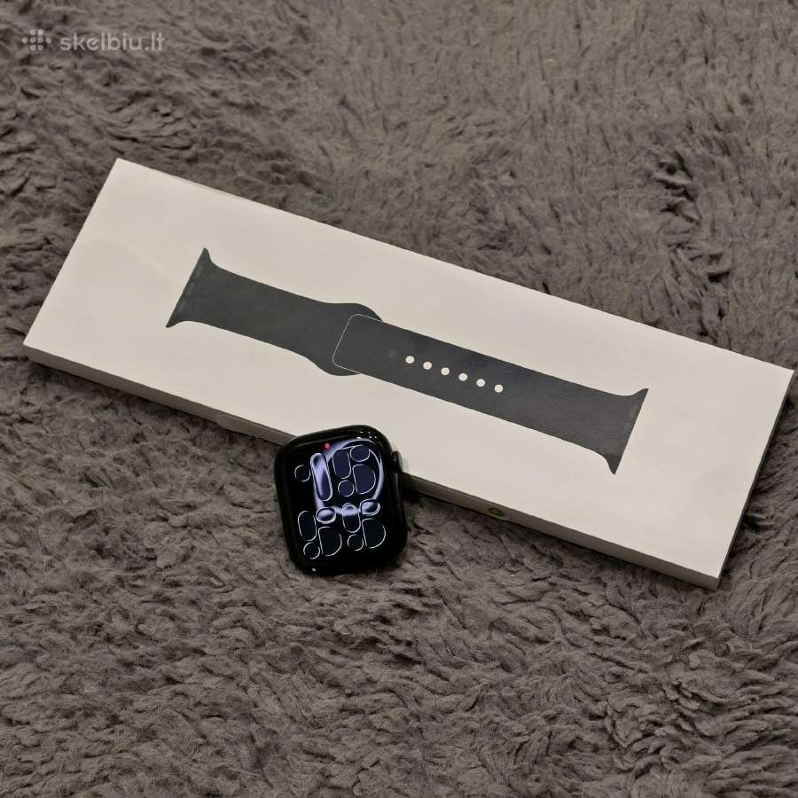 Apple Watch Series 10 GPS 46mm Jet Black Aluminium - Skelbiu.lt