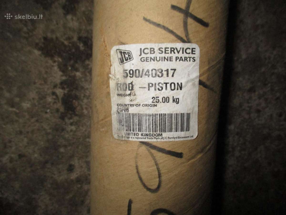 Parduodu JCB galinio cilindro strypą 590/40317 - nuotraukos Nr. 2