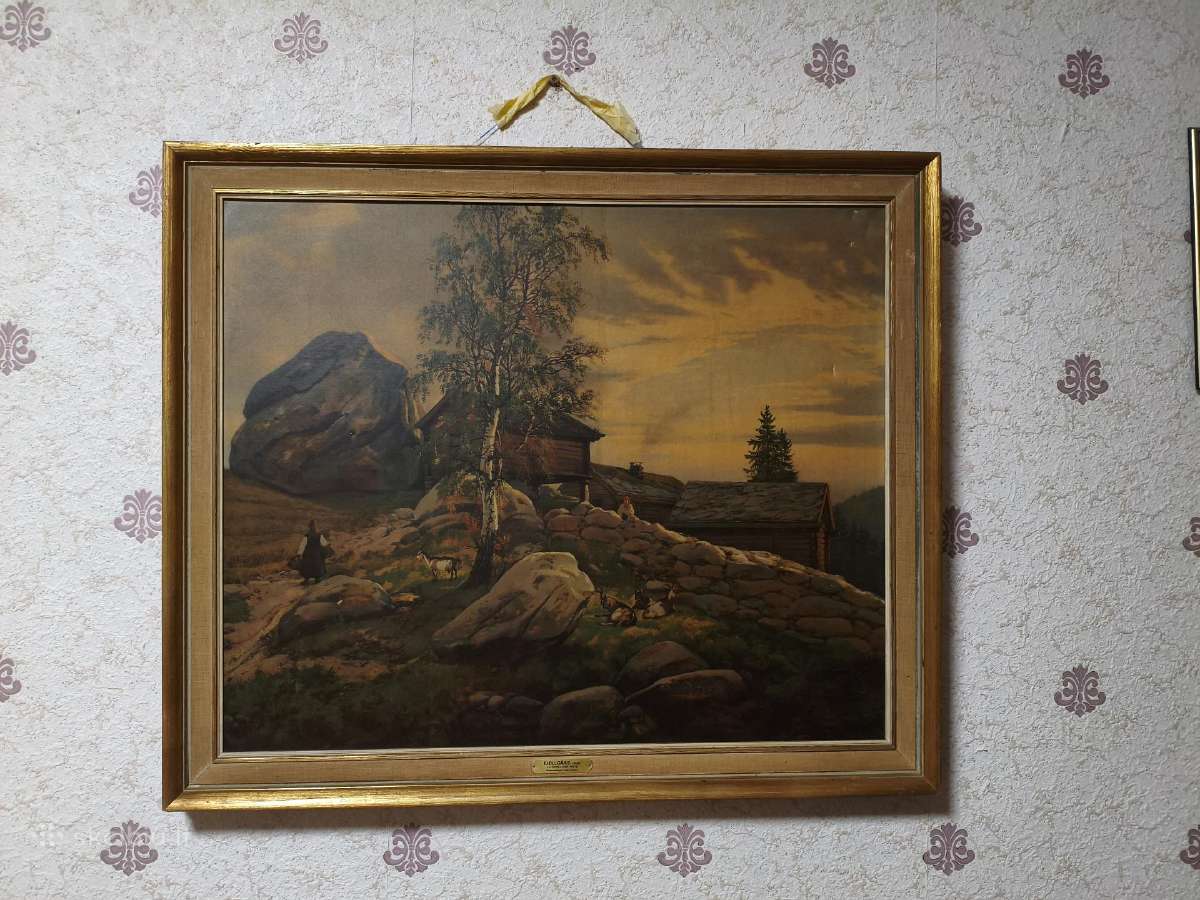 Paveikslas "Fjellgrd" ( Reprodukcija)
