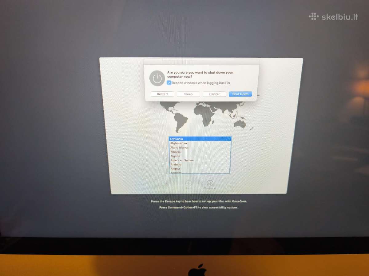 iMac 21.5 Late 2013 - nuotraukos Nr. 4