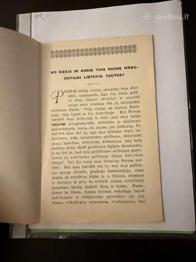 Vienintelis Kelias vedantis žmogų prie šviesos1930 - nuotraukos Nr. 3