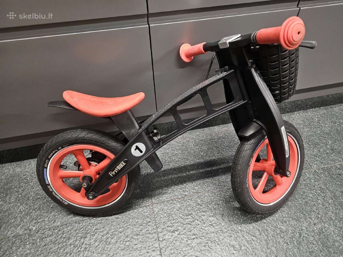 Vaikiškas balansinis dviratis First Bike - nuotraukos Nr. 2