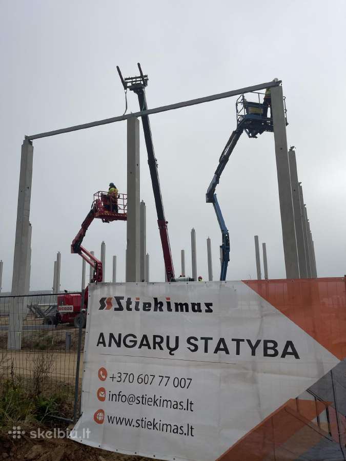 Angarai - Gamyba, projektavimas, statyba - nuotraukos Nr. 13