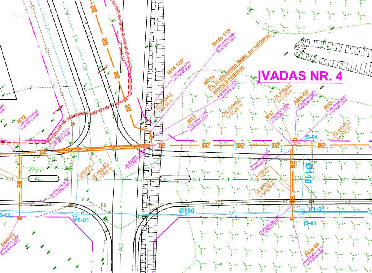 Vandentiekio, nuotekų ir dujotiekio projektavimas - nuotraukos Nr. 2