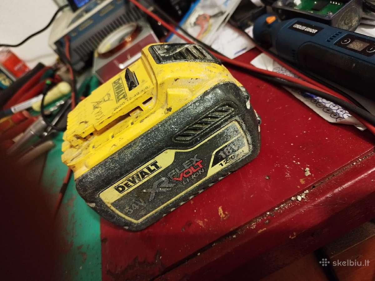 54v Dewalt baterija - nuotraukos Nr. 3