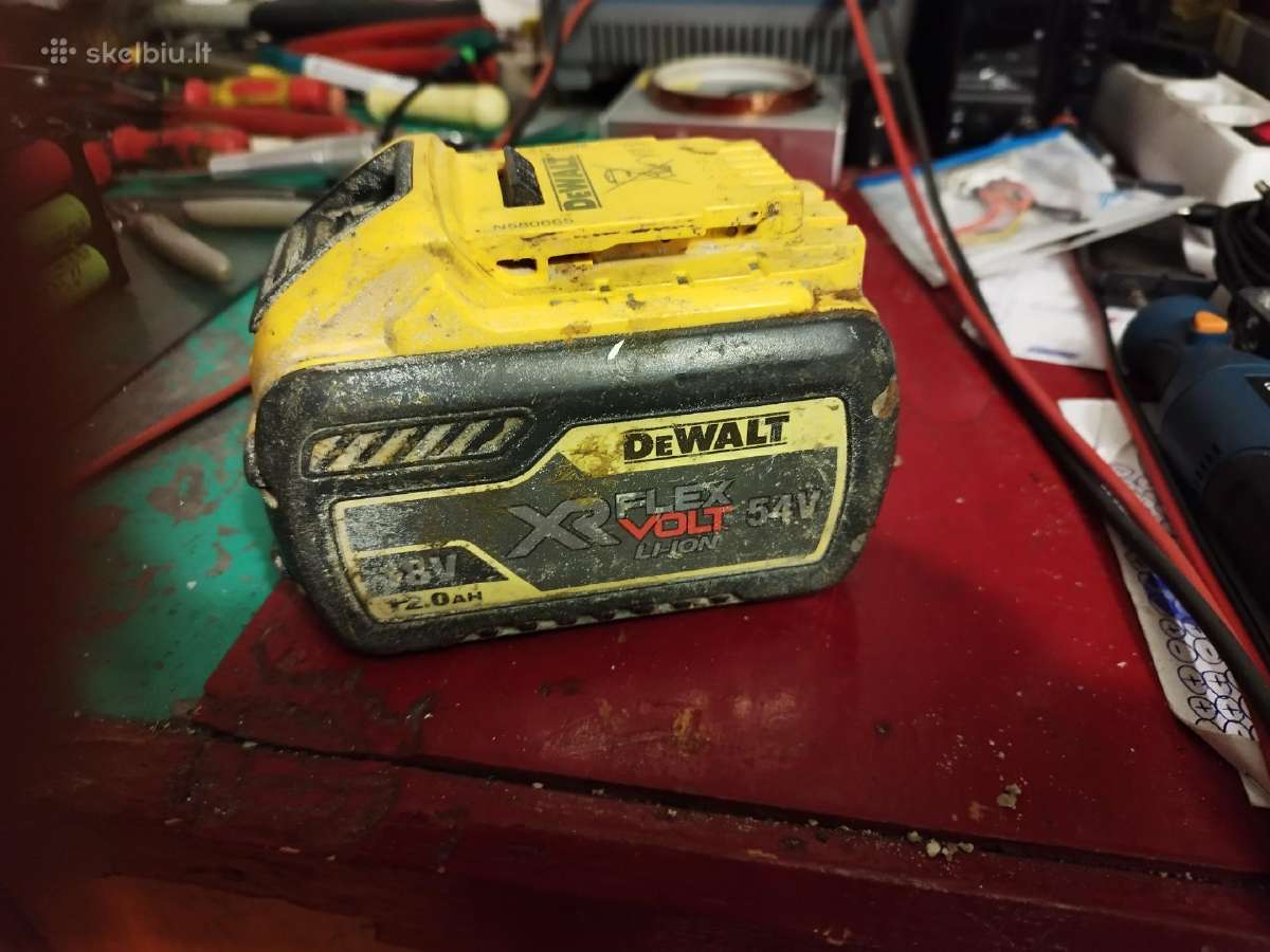 54v Dewalt baterija - nuotraukos Nr. 4