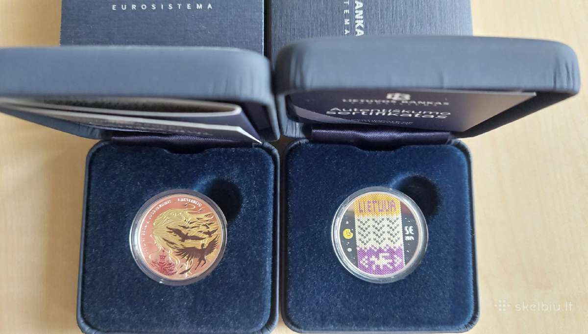 2024m.5 € „Dvylika brolių juodvarnių" (sidabras)