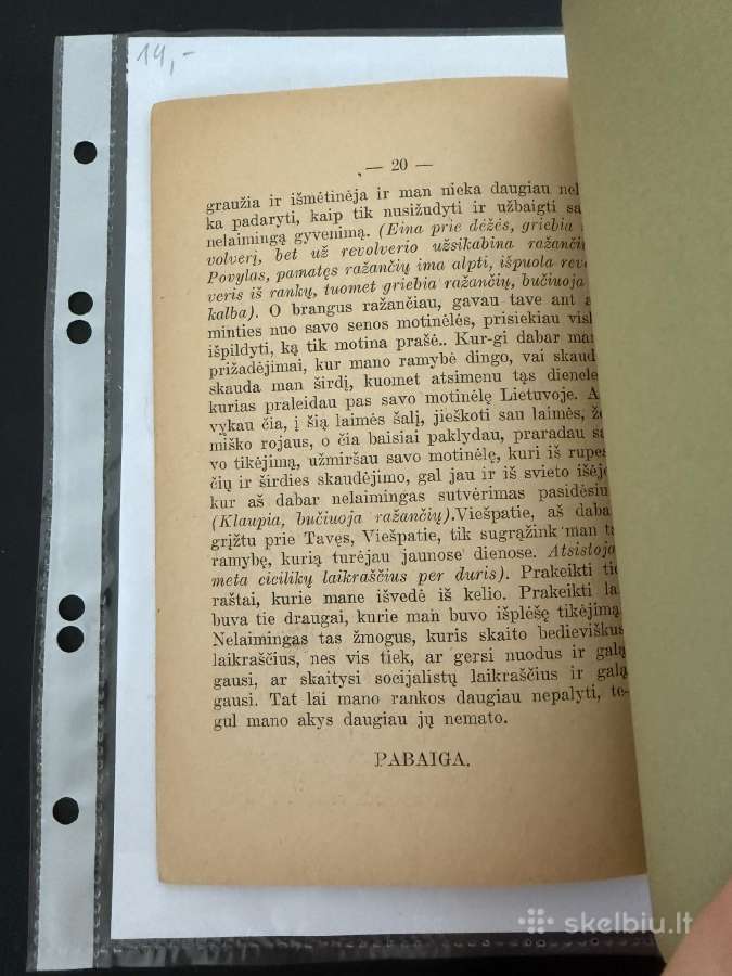 Paklydelio Kelias 1920 m. - nuotraukos Nr. 5