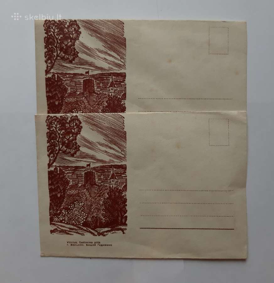 1961 m. pašto vokai su miestų vaizdais - nuotraukos Nr. 4