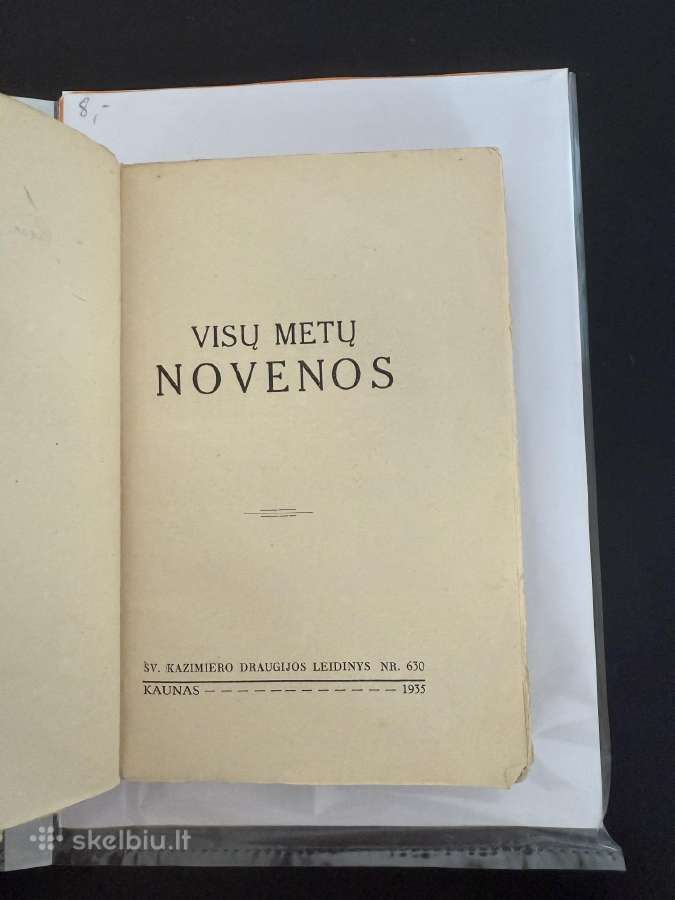 Visų metų Novenos 1935 m. - nuotraukos Nr. 3