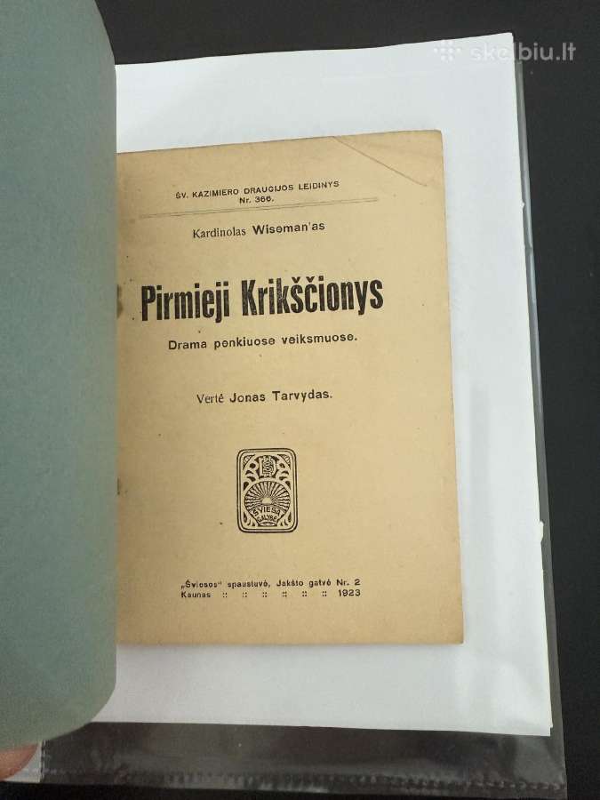 Pirmieji krikščionys 1923 m. - nuotraukos Nr. 2