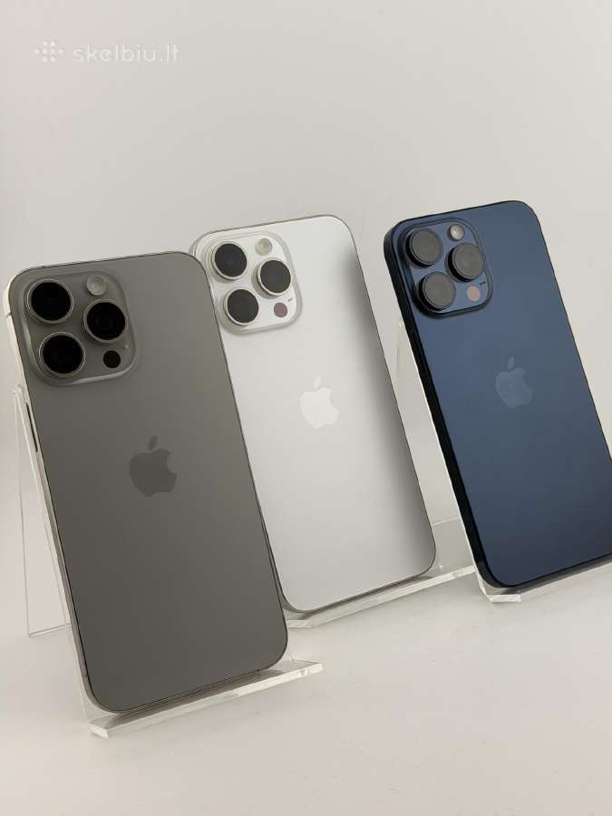 -iPhone 15 pro Max 256gb/512gb-kaip nauji- - nuotraukos Nr. 3