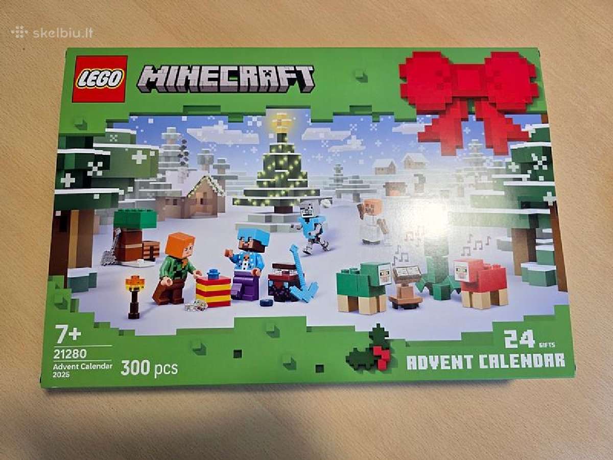 Lego Minecraft 21280 Advento Kalendorius 2025