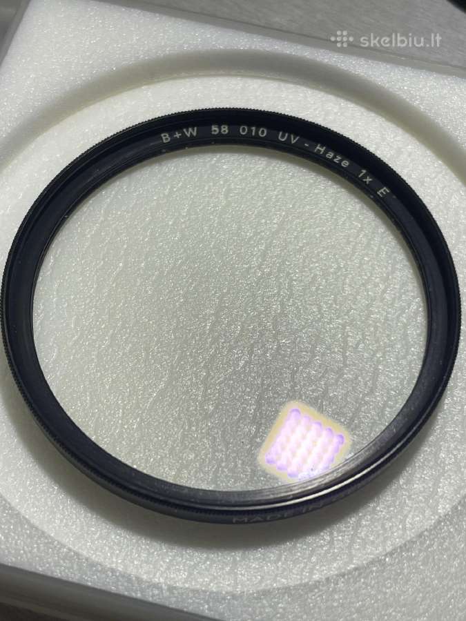 B+w 58mm Uv-haze filtras - nuotraukos Nr. 2