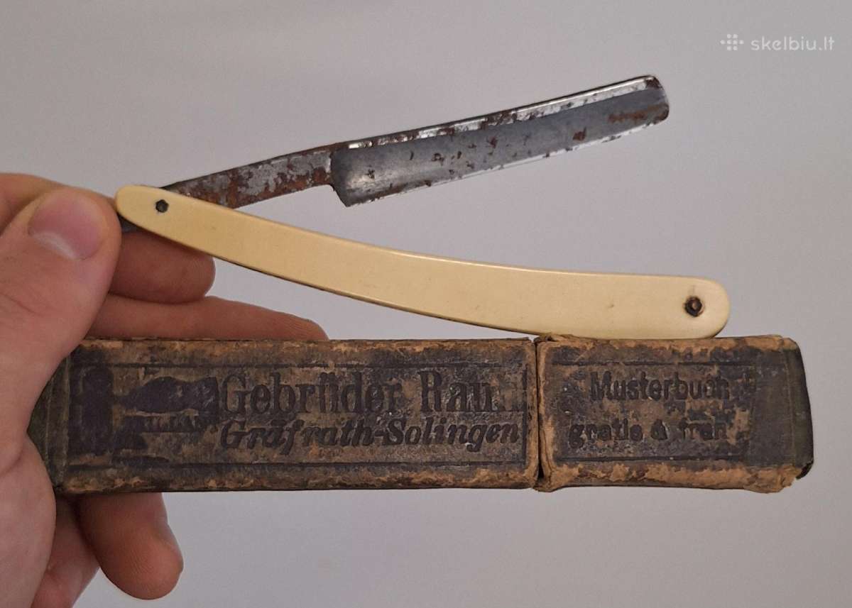 Tarpukarinis arba ww2 laikotarpio skustuvas
