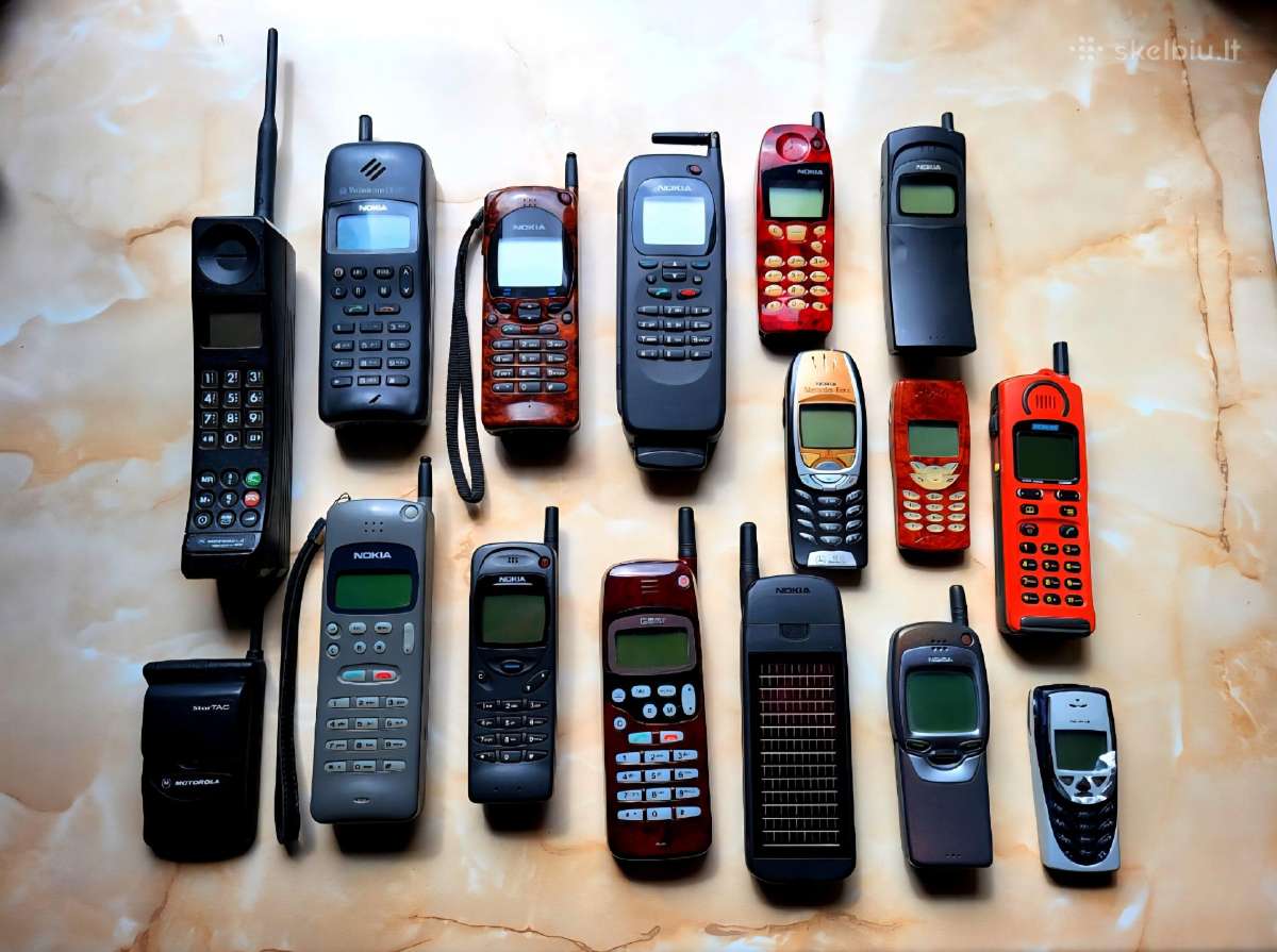 Retro dinozaurai,nokia,motorola ir t.t - nuotraukos Nr. 5