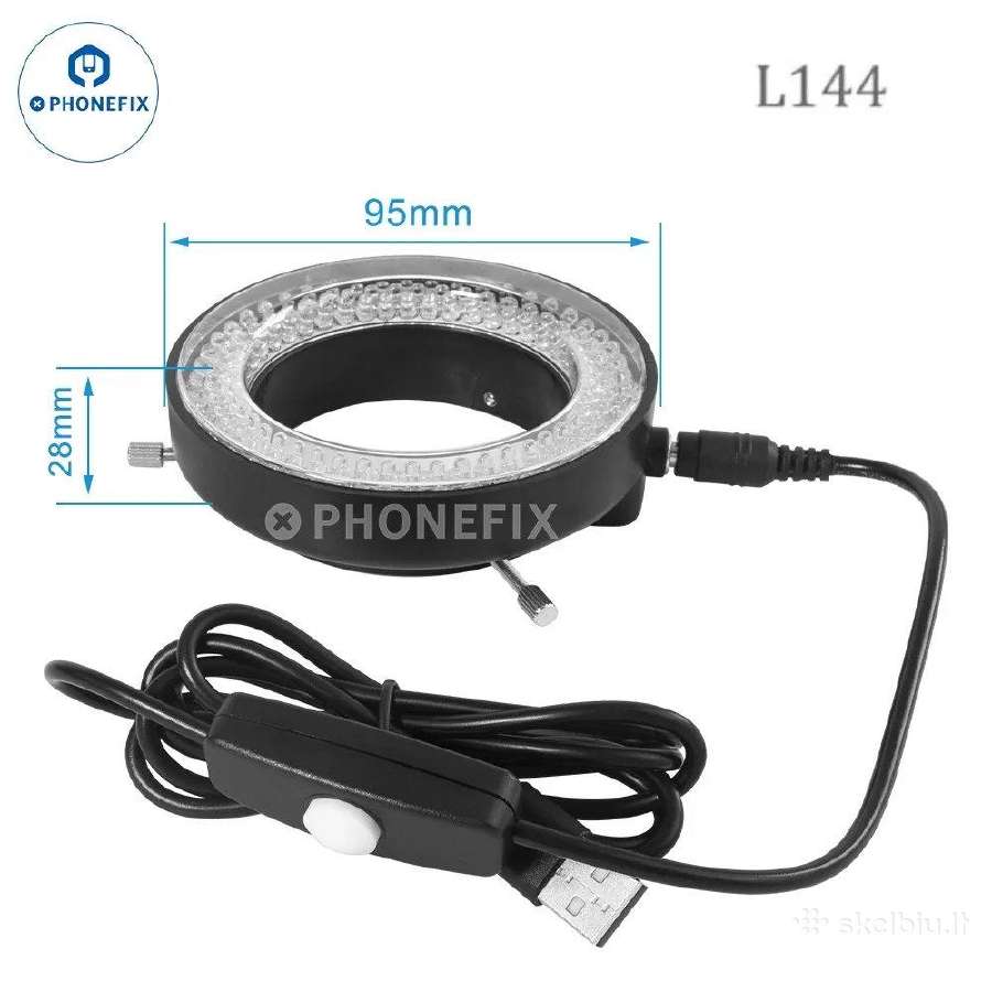 Mechanic 144 LED Ring Light Usb for Pcb Soldering