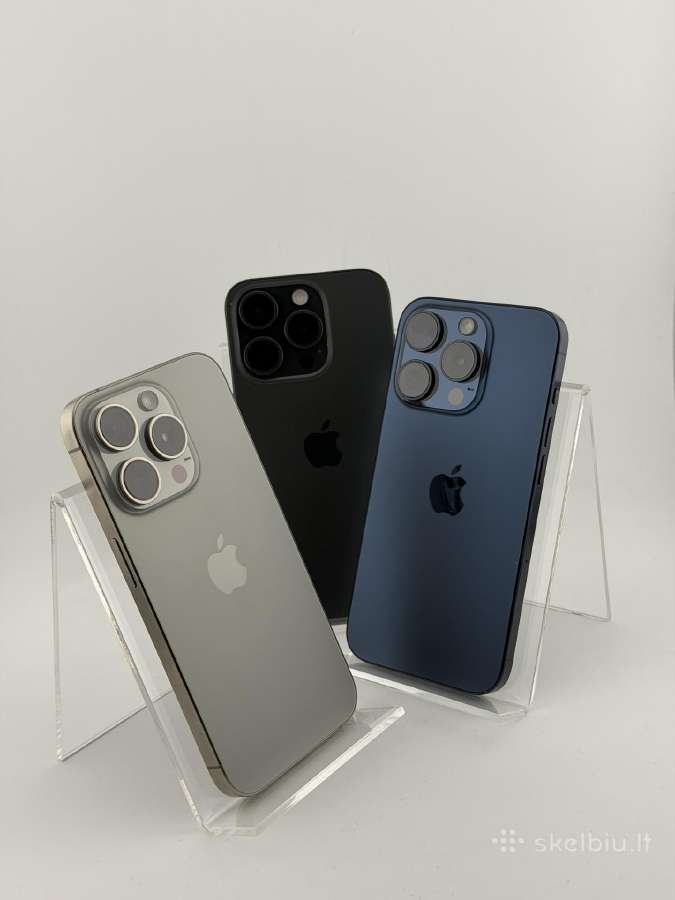 -iPhone 15 Pro 128gb /256gb/ -kaip nauji, - - nuotraukos Nr. 2