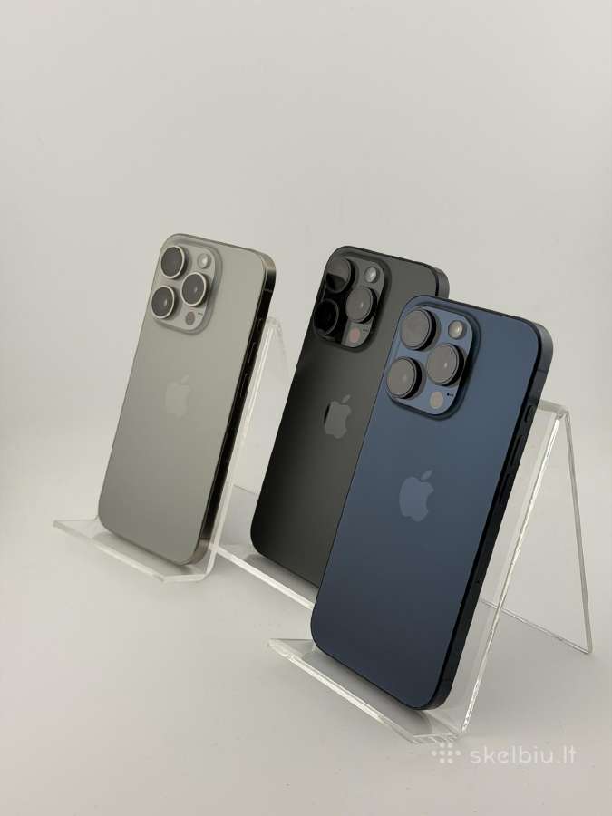 -iPhone 15 Pro 128gb /256gb/ -kaip nauji, - - nuotraukos Nr. 3