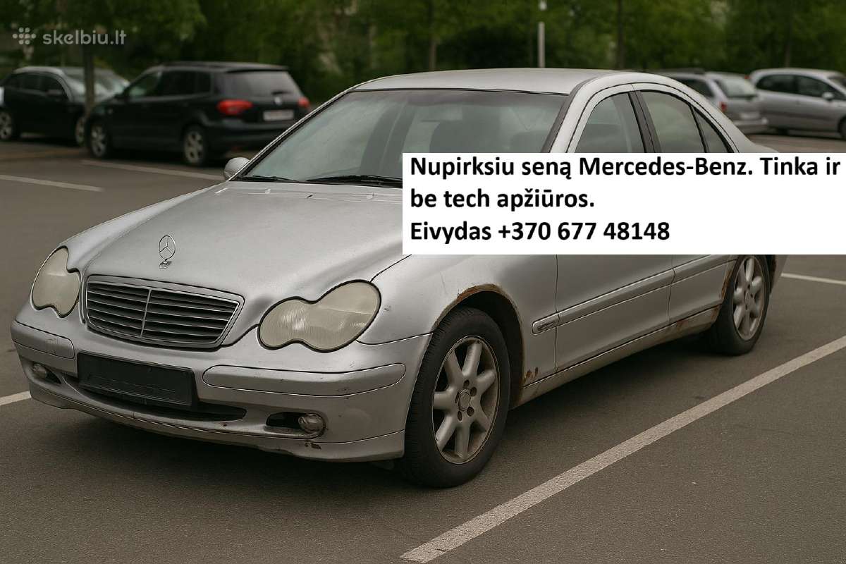 Perku Mercedes C220 / C kl. 2001–2006 m