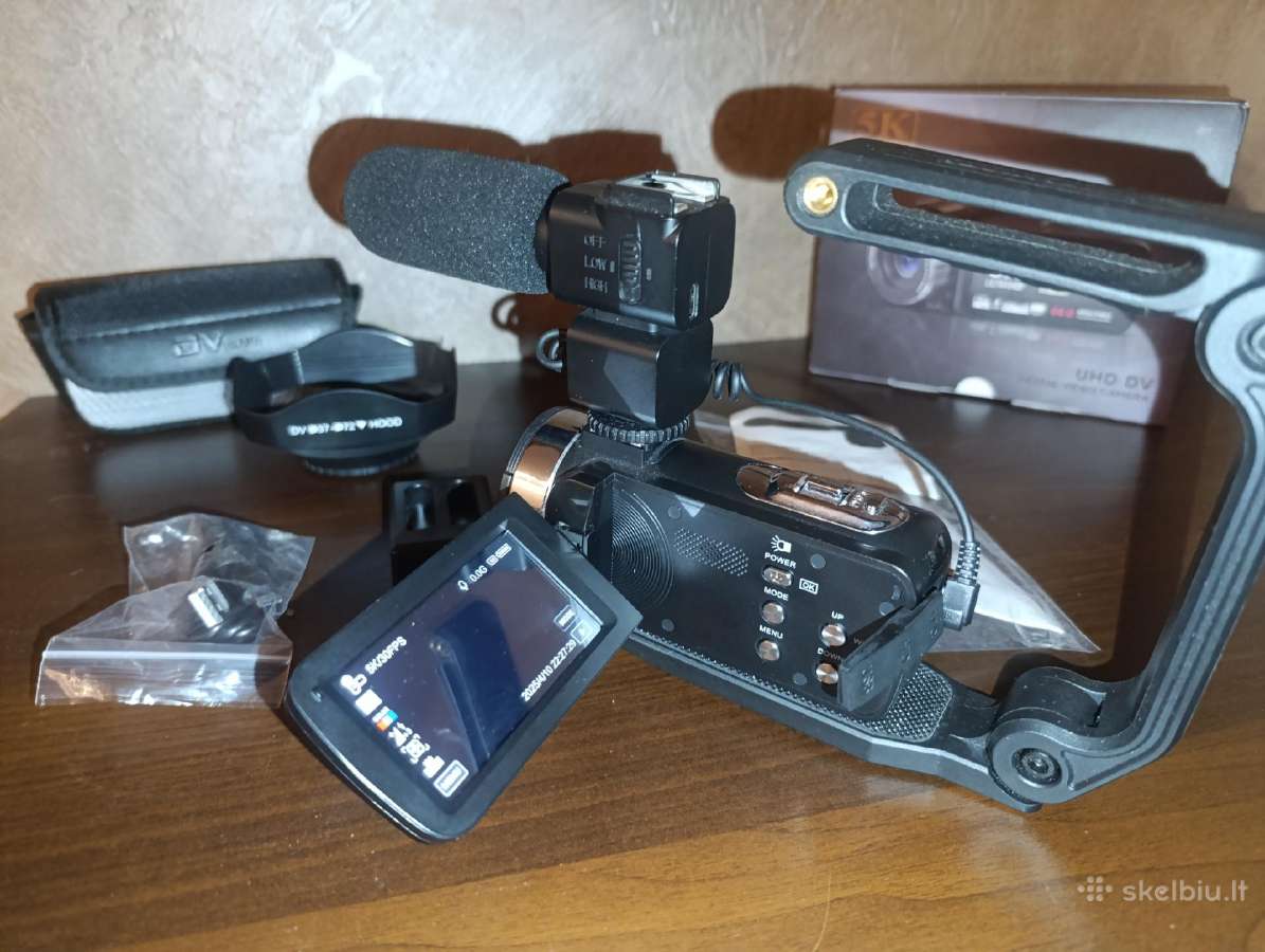 Parduodu video kamera 5k, 64mp - nuotraukos Nr. 3
