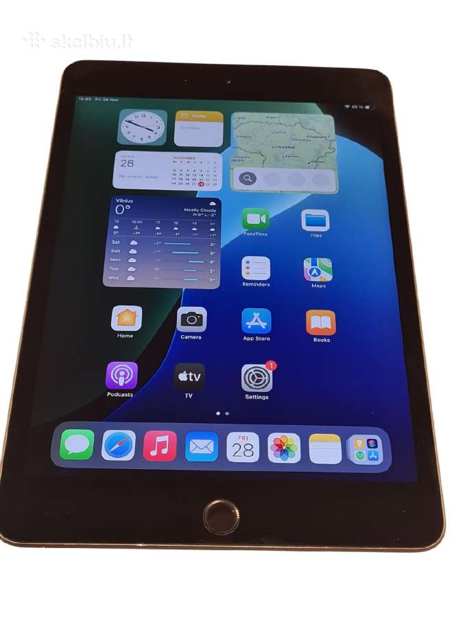 iPad mini (5th generation) 64gb + 3 mėn. garantija - nuotraukos Nr. 3