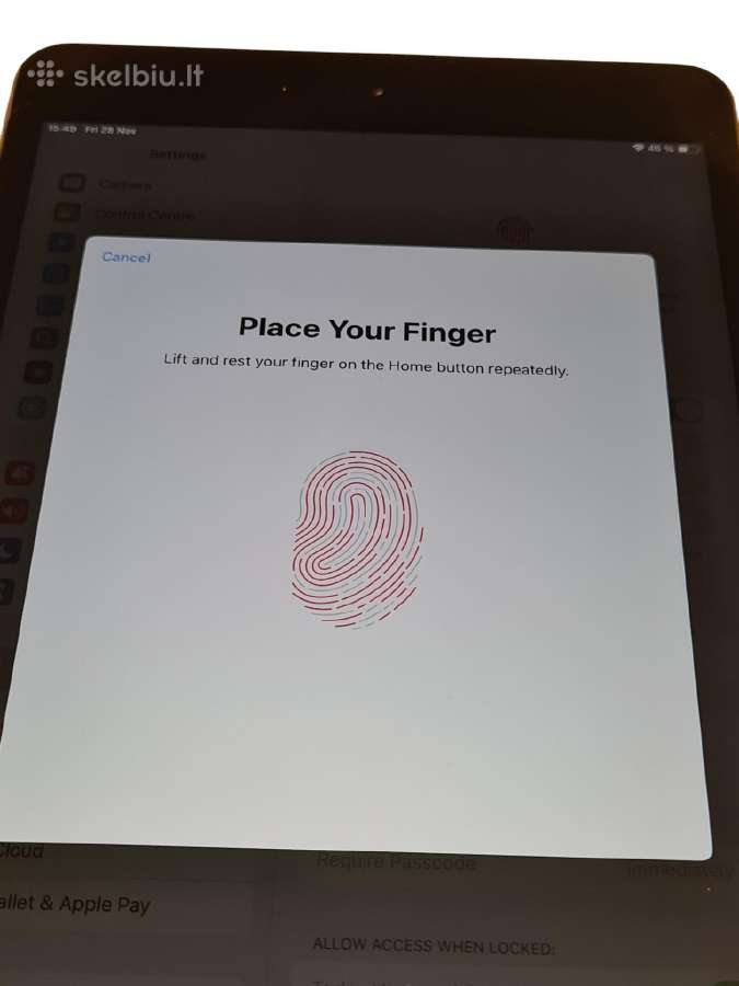 iPad mini (5th generation) 64gb + 3 mėn. garantija - nuotraukos Nr. 5