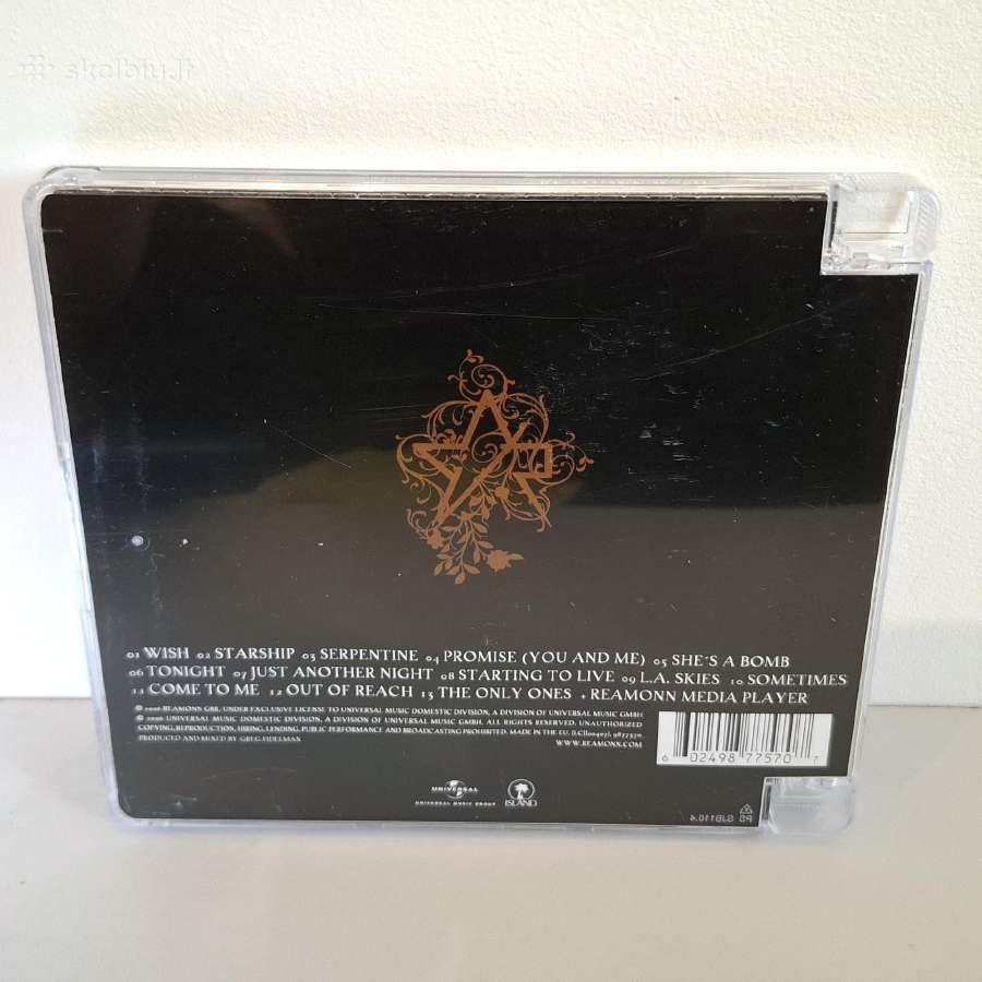 Reamonn albumų CD kolekcija - nuotraukos Nr. 8