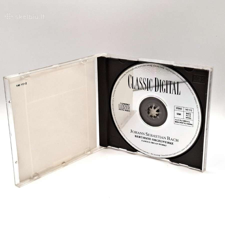 Johann Sebastian Bach - Beruhmte Orgelwerke (CD) - nuotraukos Nr. 3