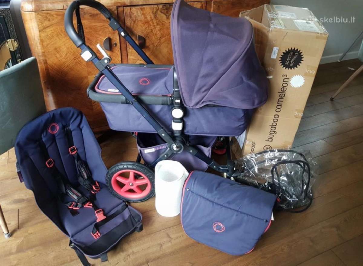 Bugaboo Chameleon 3-2 in 1 su visais priedais - nuotraukos Nr. 3