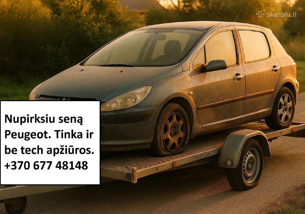 Nupirksiu Peugeot 307