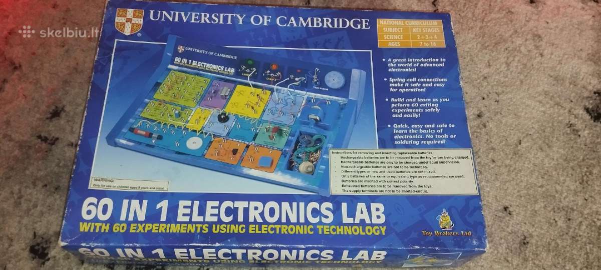 60 in 1 electronics lab