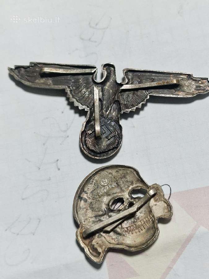 Vokiečiu uniformu ženklai - nuotraukos Nr. 2