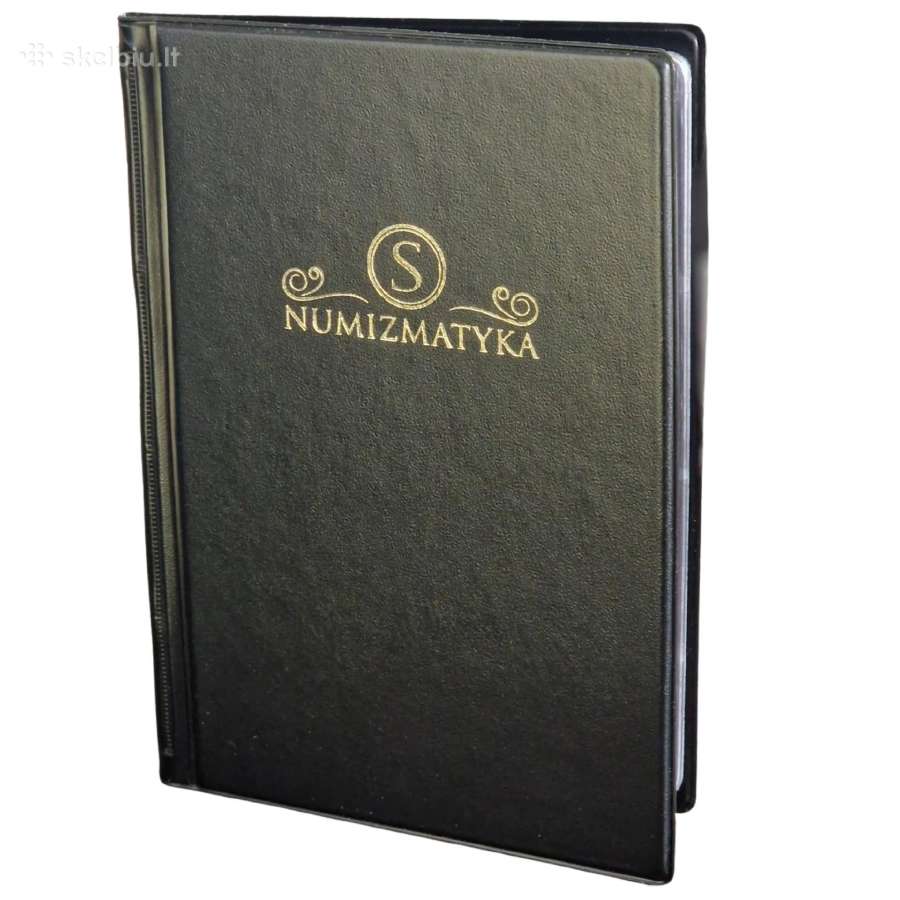 Kolekcinių monetų albumas, 144 talpyklų
