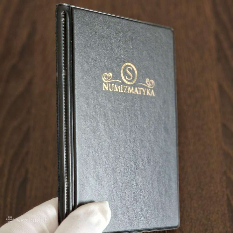 Kolekcinių monetų albumas, 144 talpyklų - nuotraukos Nr. 5