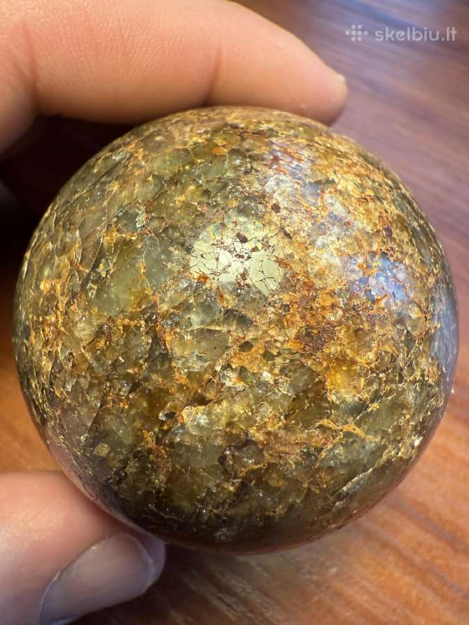 Mineralas kristalas akmuo dovana rutulys sfera - nuotraukos Nr. 14