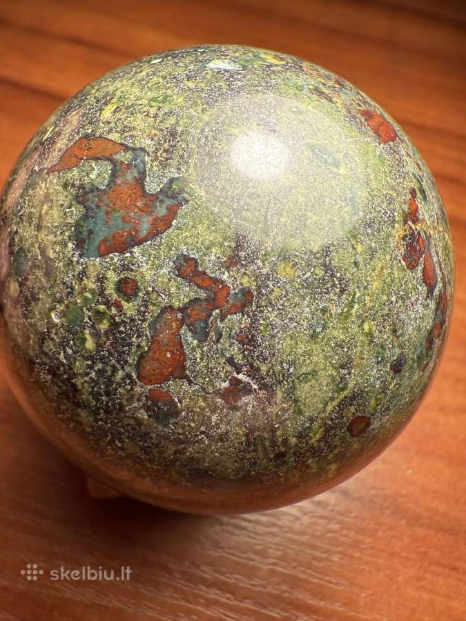 Mineralas kristalas akmuo dovana rutulys sfera - nuotraukos Nr. 13