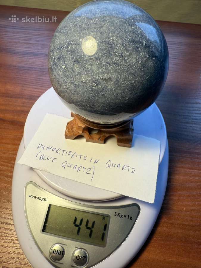 Mineralas kristalas akmuo dovana rutulys sfera - nuotraukos Nr. 19