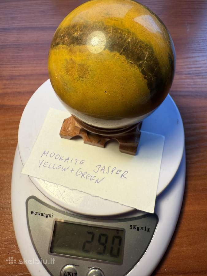 Mineralas kristalas akmuo dovana rutulys sfera - nuotraukos Nr. 20