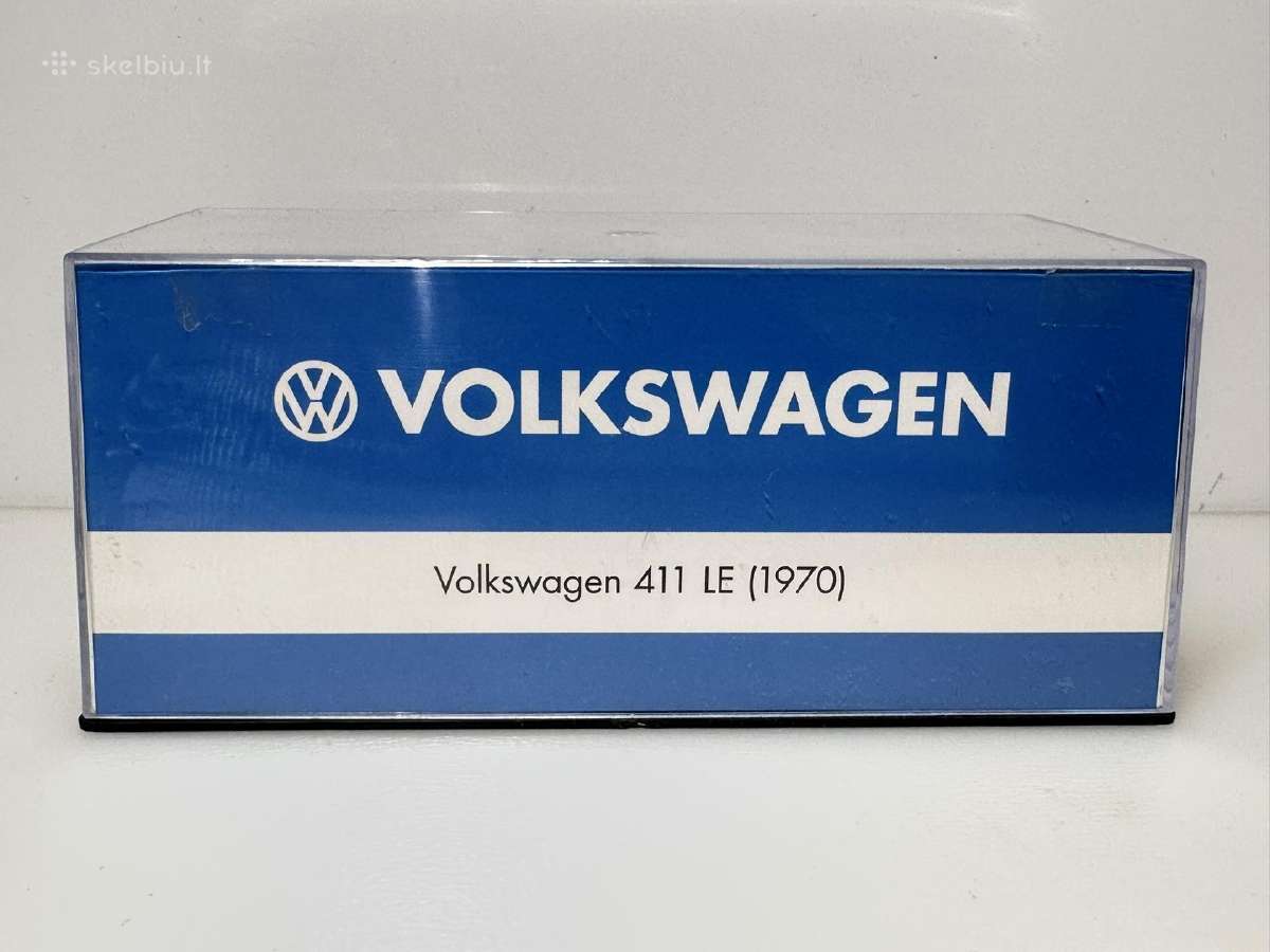 Volkswagen 411 Le 1970 mėlyna 1:43 Deagostini - nuotraukos Nr. 7