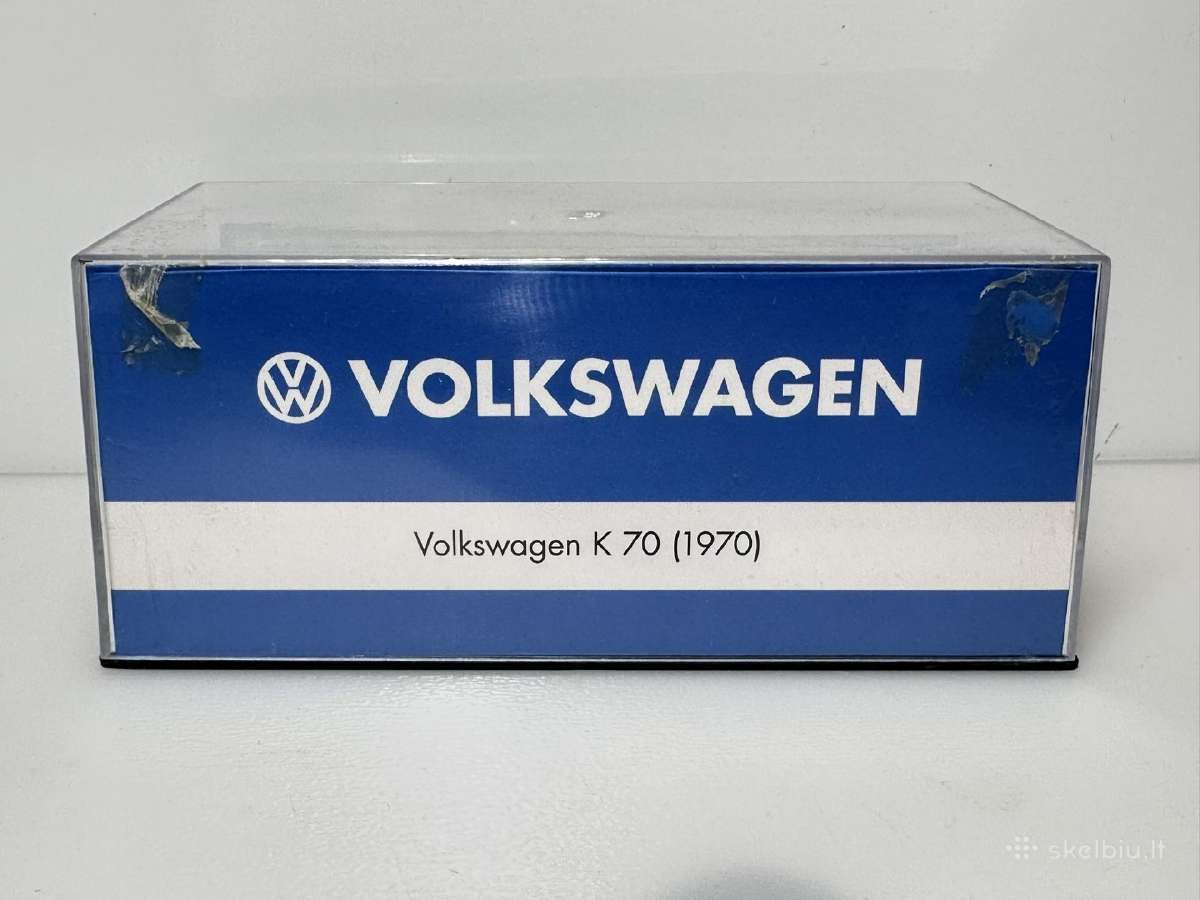 Volkswagen K70 1970 geltona 1:43 Deagostini - nuotraukos Nr. 7