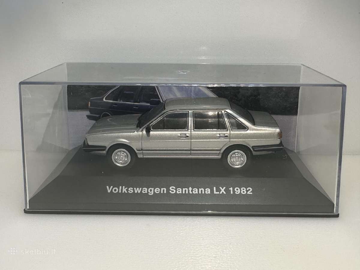 Volkswagen Santana Lx 1982 sidabro 1:43 Deagostini - nuotraukos Nr. 2