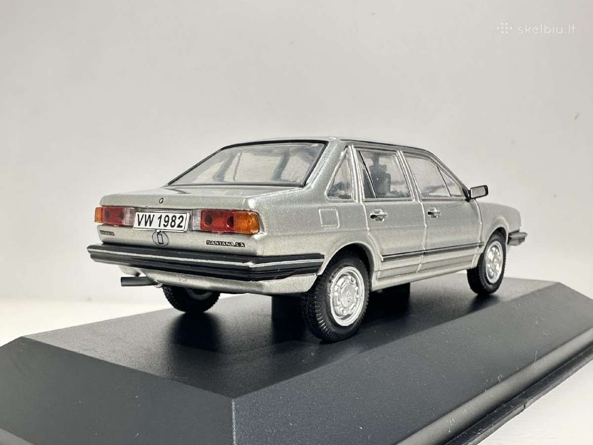 Volkswagen Santana Lx 1982 sidabro 1:43 Deagostini - nuotraukos Nr. 5