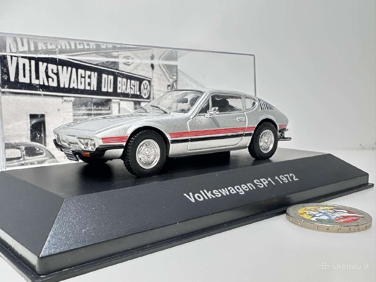 Volkswagen Sp1 1972 sidabro 1:43 Deagostini