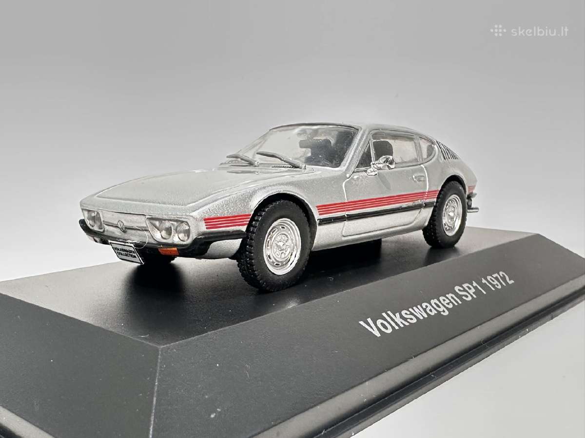 Volkswagen Sp1 1972 sidabro 1:43 Deagostini - nuotraukos Nr. 3