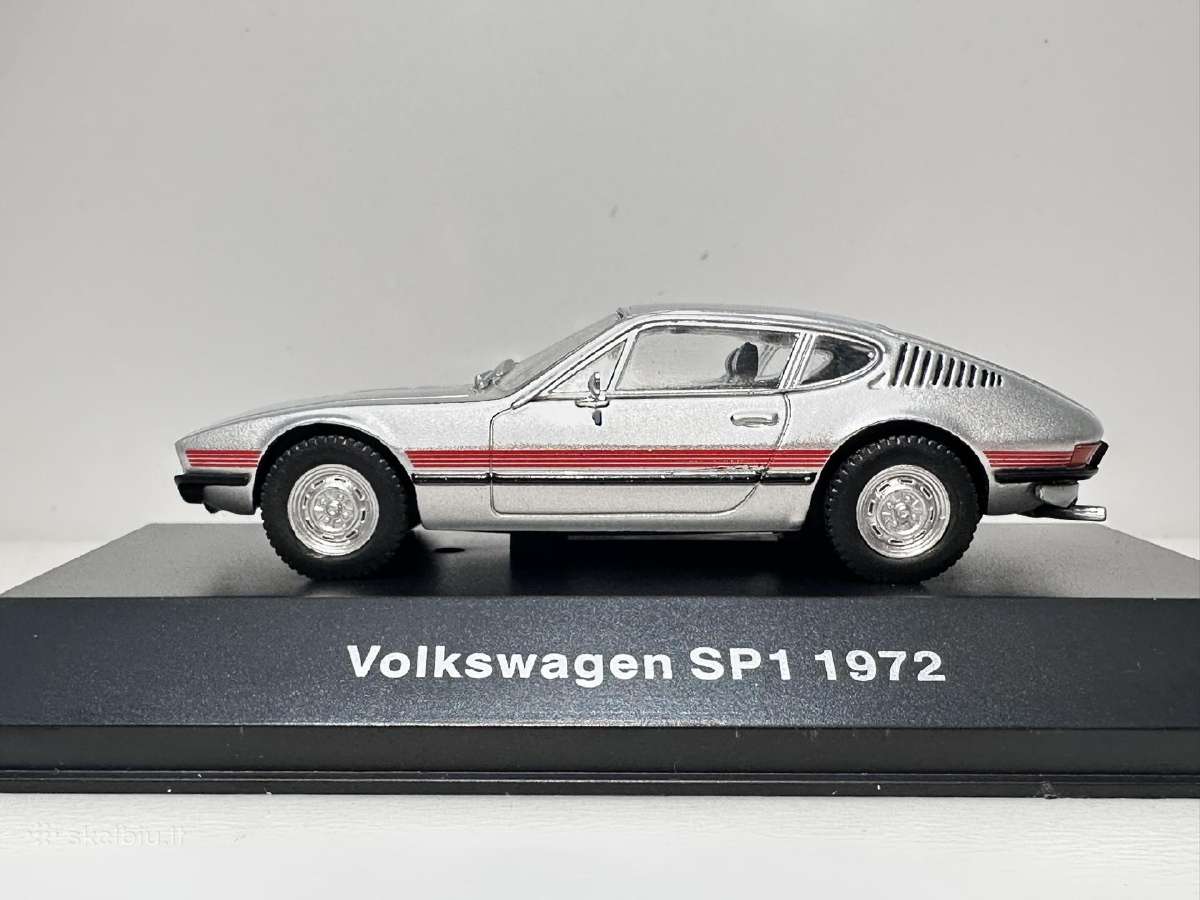 Volkswagen Sp1 1972 sidabro 1:43 Deagostini - nuotraukos Nr. 4