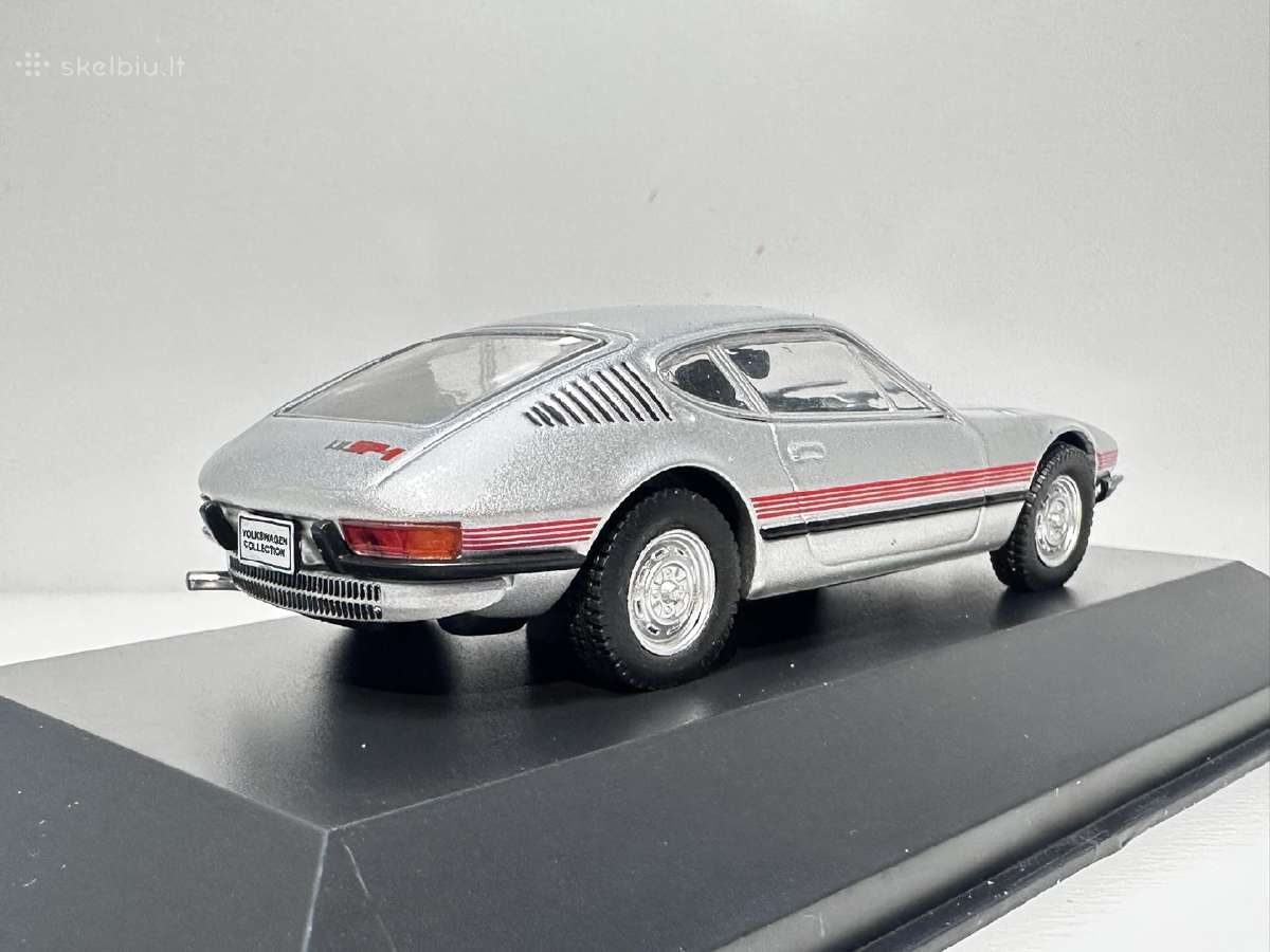 Volkswagen Sp1 1972 sidabro 1:43 Deagostini - nuotraukos Nr. 5