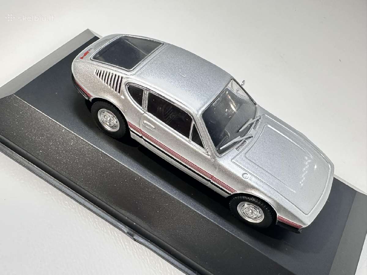 Volkswagen Sp1 1972 sidabro 1:43 Deagostini - nuotraukos Nr. 6